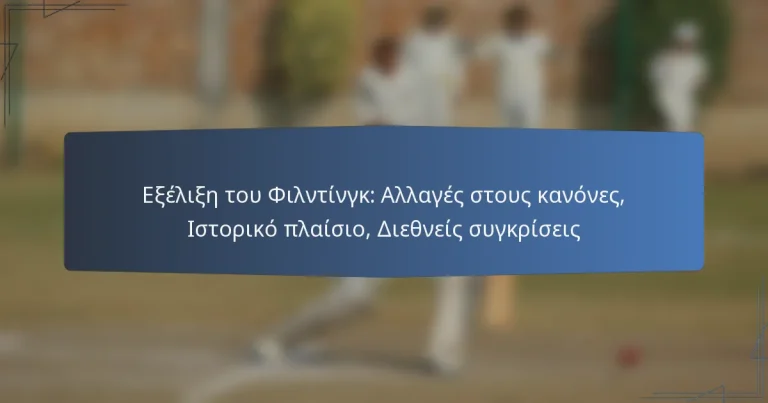 Εξέλιξη του Φιλντίνγκ: Αλλαγές στους κανόνες, Ιστορικό πλαίσιο, Διεθνείς συγκρίσεις